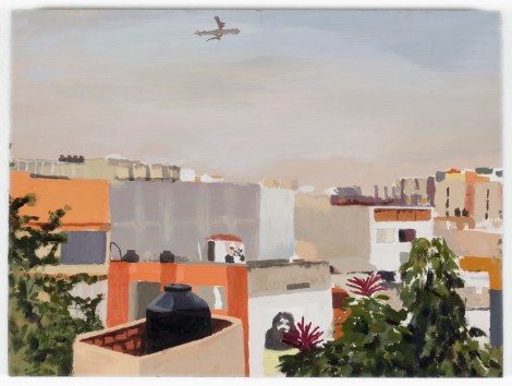 "Tiempo vuela", 2013, óleo sobre madera, 40x50 cm.