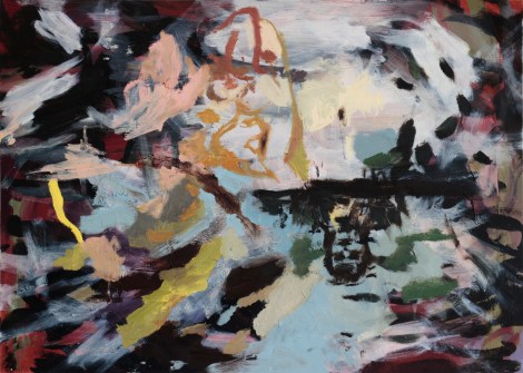 Reflejo en la laguna, 2014.